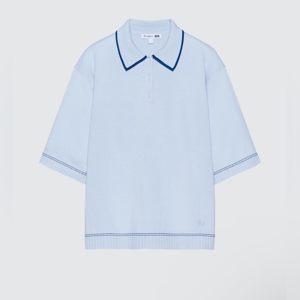 Uniqlo Short-Sleeve Polo Sweater (JW Anderson)